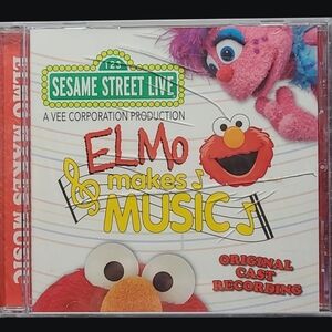 NEW SEALED 2011 SESAME STREET LIVE ELMO MAKES MUSIC ORIGINAL CAST RECORDINGS